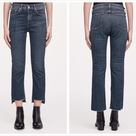 Rag and Bone Jean 10 inch Stovepipe Jeans